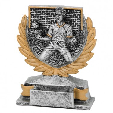 Fußball (Tor) Kunstharzskulptur