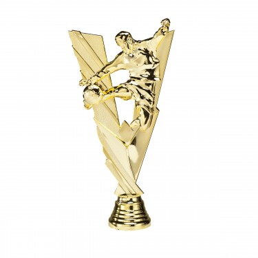 Fußball Goldfigur