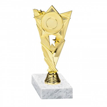 Allgemein Goldfigur mit Basis