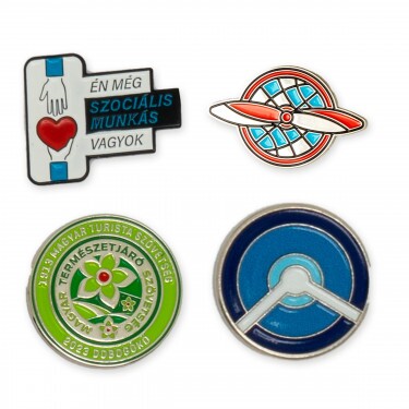 Individuelle Anstecknadel bis 25 mm, 3 Farben weiche Emaille