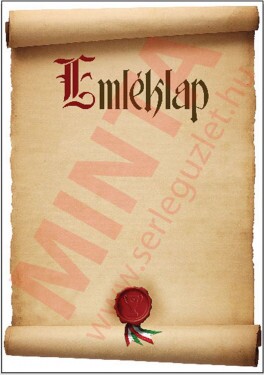 Pergament-Speicherkarte A5