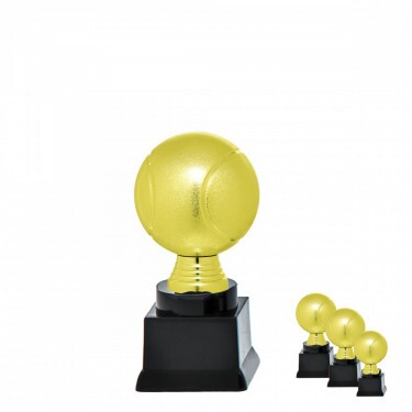 Globus auf schwarzem Blocksockel