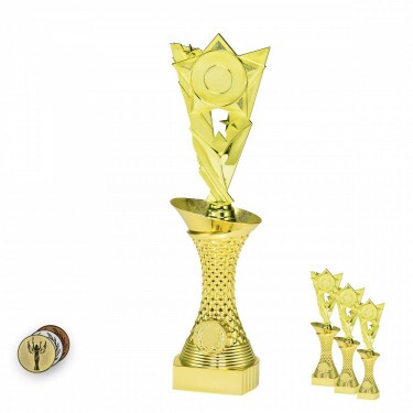 Allgemein auf goldenem Säulenständer