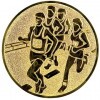 Laufen (Marathon) Emblem bronze 25 mm