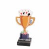Pokerpokal Acryl-Trophäe