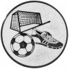 Fußball (Schuhe, Ball) Emblem gold 25 mm