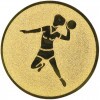 Handball (Frauen) Emblem gold 25 mm