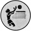 Volleyball (Frauen) Emblem gold 25 mm
