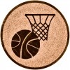 Basketball Emblem gold 25 mm