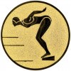 Schwimmen (Frauen) Emblem silber 25 mm