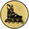Roller Skates Emblem bronze 25 mm