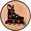 Roller Skates Emblem bronze 25 mm