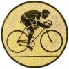 Radfahren (Straße) Emblem silber 50 mm