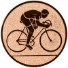 Radfahren (Straße) Emblem silber 50 mm