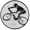 Radfahren (Mountainbike) Emblem gold 50 mm