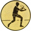 Tennis (Männer) Emblem gold 25 mm