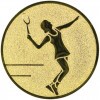 Tennis (Frauen) Emblem bronze 25 mm