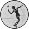 Tennis (Frauen) Emblem bronze 25 mm