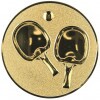 Tischtennis Emblem gold 50 mm