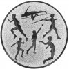 Leichtathletik Emblem bronze 50 mm