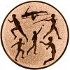 Leichtathletik Emblem bronze 50 mm