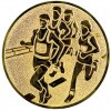 Laufen (Marathon) Emblem silber 50 mm