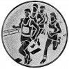 Laufen (Marathon) Emblem silber 50 mm