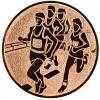 Laufen (Marathon) Emblem silber 50 mm