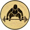 Gewichtheben Emblem