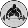 Gewichtheben Emblem