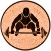 Gewichtheben Emblem