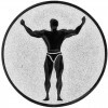 Fitness Emblem bronze 25 mm
