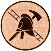 Fitrefighter Emblem bronze 50 mm