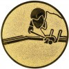 Schwimmbad Emblem gold 25 mm