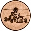 Go-Kart Emblem silber 50 mm