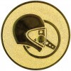 Wettrennen Emblem gold 50 mm
