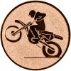 Moto-Cross Emblem gold 25 mm