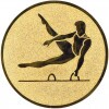 Gymnastik (Männer) Emblem gold 25 mm