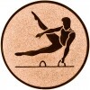 Gymnastik (Männer) Emblem gold 25 mm
