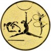 Rhythmische Gymnastik Emblem bronze 25 mm