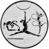 Rhythmische Gymnastik Emblem bronze 25 mm