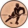Eishockey Emblem gold 50 mm
