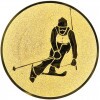 Ski Alpin Emblem gold 25 mm