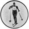 Skilanglauf Emblem gold 25 mm