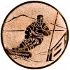 Snowboard Emblem gold 25 mm