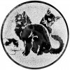 Katze Emblem gold 25 mm
