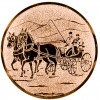 Fahrer (Fahren) Emblem bronze 50 mm