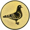 Taube Emblem bronze 50 mm
