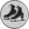 Eiskunstlauf Emblem bronze 25 mm