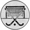 Feldhockey, Tor Emblem gold 25 mm